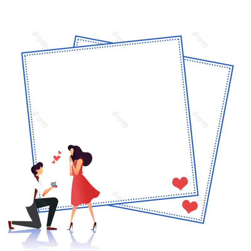 边框图片,元素元素,520PNG,浪漫边框免抠素材